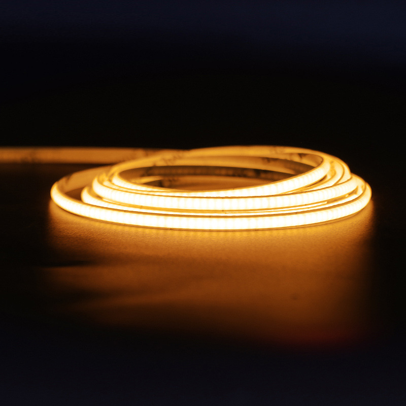 DC12/24V 4MM Super Narrow 480LEDs/M High Density Single Color 90 CRI LED Flexible COB Strip Light 16.4ft/5m per Roll DC12/24V 4MM Super Narrow 480LEDs/M High Density Single Color 90 CRI LED Flexible COB Strip Light 16.4ft/5m per Roll
